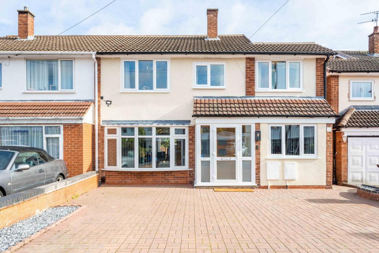 The Oaklands - Luxury Spacious 6-Bed, Near Solihull, Birmingham City, Jlr, Nec, Airport, Resorts World, Hs2 Ngoại thất bức ảnh
